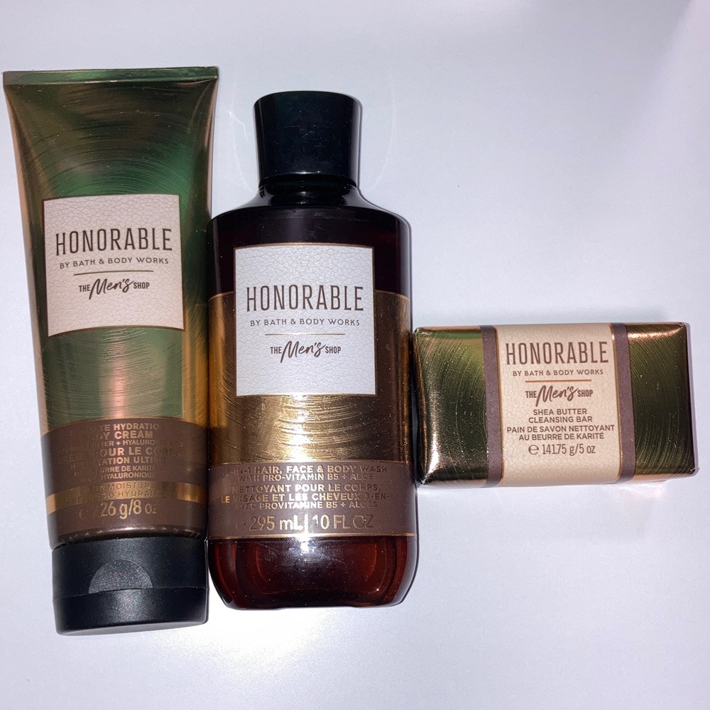 Bath & Body Works Honorable Hydrating Body Wash Set